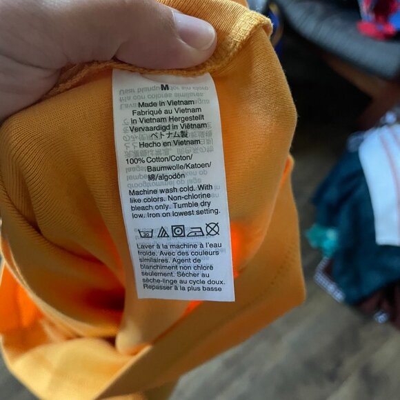 J.Crew Women’s Tank Top Medium Mustard Yellow Sleeveless 100% Cotton Casual Basi - Picture 5 of 5